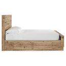  Size_Full -- Hyanna B1050B29 Full Panel Bed with 2 Side Storage IMAGE 3