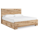  Size_King -- Hyanna B1050B33 King Panel Bed with 2 Side Storage IMAGE 1