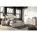  Signature Design by Ashley Cambeck King Panel Bed with Storage B192-58/B192-56S/B192-95/B100-14 IMAGE 2