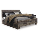  Size_King -- Derekson B200B44 King Panel Bed with 2 Side Storage IMAGE 1