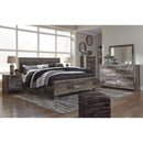  Size_King -- Derekson B200B44 King Panel Bed with 2 Side Storage IMAGE 3