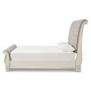  Size_Queen -- Realyn B743B4 Queen Sleigh Bed IMAGE 3