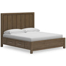  Size_California King -- Cabalynn B974B9 California King Panel Bed with Storage IMAGE 1