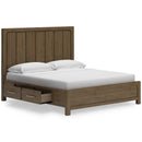 Size_California King -- Cabalynn B974B9 California King Panel Bed with Storage IMAGE 2