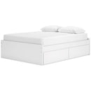  Size_Queen -- Onita EB9630B14 Queen Platform Bed with 2 Side Storage IMAGE 3