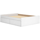  Size_Queen -- Onita EB9630B14 Queen Platform Bed with 2 Side Storage IMAGE 7