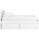  Size_Queen -- Onita EB9630B16 Queen Panel Platform Bed with 2 Side Storage IMAGE 4