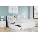  Size_Queen -- Onita EB9630B16 Queen Panel Platform Bed with 2 Side Storage IMAGE 8