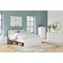  Size_Queen -- Onita EB9630B8 Queen Panel Platform Bed IMAGE 8
