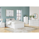  Size_Full -- Onita EB9630B9 Full Platform Bed with 1 Side Storage IMAGE 11