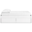  Size_Full -- Onita EB9630B9 Full Platform Bed with 1 Side Storage IMAGE 5