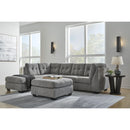  Manufacturer Color_Grey -- Marleton 5530508 Oversized Accent Ottoman IMAGE 10