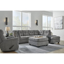  Manufacturer Color_Grey -- Marleton 5530508 Oversized Accent Ottoman IMAGE 5