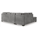  Manufacturer Color_Grey -- Marleton 55305S1 2 pc Sectional with Chaise IMAGE 2