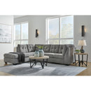  Manufacturer Color_Grey -- Marleton 55305S1 2 pc Sectional with Chaise IMAGE 5