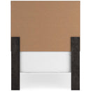  Size_Twin -- Belachime B2589B11 Twin Panel Bed IMAGE 4