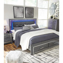  Size_King -- Lodanna B214B13 King Panel Bed with 2 Storage Drawers IMAGE 10