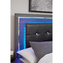  Size_King -- Lodanna B214B13 King Panel Bed with 2 Storage Drawers IMAGE 4