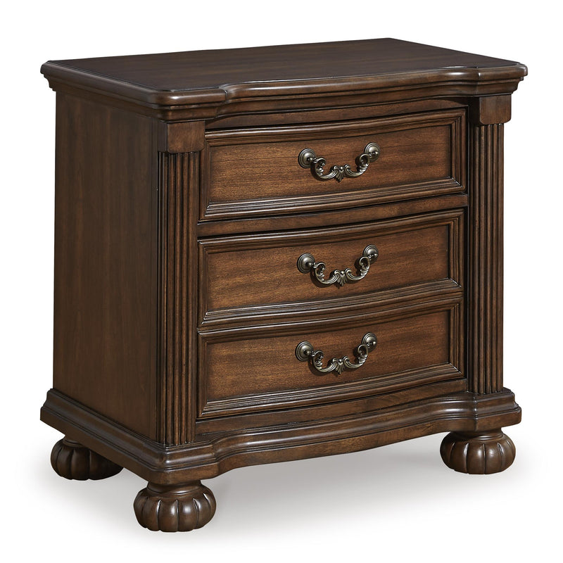  Signature Design by Ashley Lavinton B764-93 Three Drawer Night Stand IMAGE 1