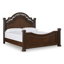  Size_King -- Lavinton B764B9 King Poster Bed IMAGE 1