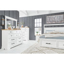  Size_King -- Ashbryn B844B4 King Panel Storage Bed IMAGE 9