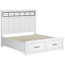 Size_California King -- Ashbryn B844B5 California King Panel Storage Bed IMAGE 5