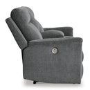  Signature Design by Ashley Barnsana 3320296 Double Reclining Power Loveseat with Console IMAGE 4
