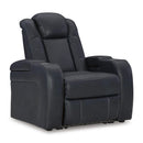  Manufacturer Color_Sapphire -- Fyne-Dyme 3660313 Power Recliner with Adjustable Headrest IMAGE 1