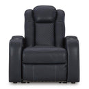  Manufacturer Color_Sapphire -- Fyne-Dyme 3660313 Power Recliner with Adjustable Headrest IMAGE 3