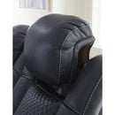  Manufacturer Color_Sapphire -- Fyne-Dyme 3660313 Power Recliner with Adjustable Headrest IMAGE 8