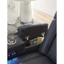  Manufacturer Color_Sapphire -- Fyne-Dyme 3660315 Power Reclining Sofa with Adjustable Headrest IMAGE 12