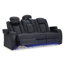  Manufacturer Color_Sapphire -- Fyne-Dyme 3660315 Power Reclining Sofa with Adjustable Headrest IMAGE 2