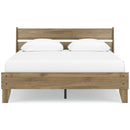  Size_Queen -- Deanlow EB1866B3 Queen Platform Panel Bed IMAGE 2