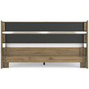  Size_Queen -- Deanlow EB1866B3 Queen Platform Panel Bed IMAGE 4