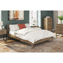  Size_Queen -- Deanlow EB1866B3 Queen Platform Panel Bed IMAGE 8