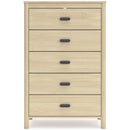  Signature Design by Ashley Cabinella EB2444-245 Five Drawer Chest IMAGE 3