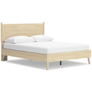  Size_Queen -- Cabinella EB2444B2 Queen Platform Panel Bed IMAGE 1