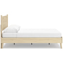  Size_Queen -- Cabinella EB2444B2 Queen Platform Panel Bed IMAGE 3