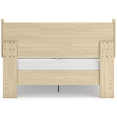  Size_Queen -- Cabinella EB2444B2 Queen Platform Panel Bed IMAGE 4