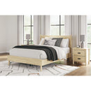  Size_Queen -- Cabinella EB2444B2 Queen Platform Panel Bed IMAGE 5