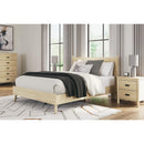  Size_Queen -- Cabinella EB2444B2 Queen Platform Panel Bed IMAGE 8