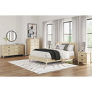  Size_Queen -- Cabinella EB2444B2 Queen Platform Panel Bed IMAGE 9