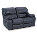  Manufacturer Color_Ocean -- Leesworth U4380974 Reclining Power Loveseat IMAGE 1