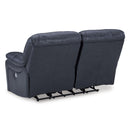  Manufacturer Color_Ocean -- Leesworth U4380974 Reclining Power Loveseat IMAGE 5