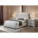  Size_King -- Crown Mark Daphne Upholstered Panel Bed IMAGE 2