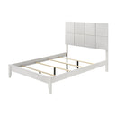  Size_Queen -- Denker B4712-Q Queen Bed - White IMAGE 3
