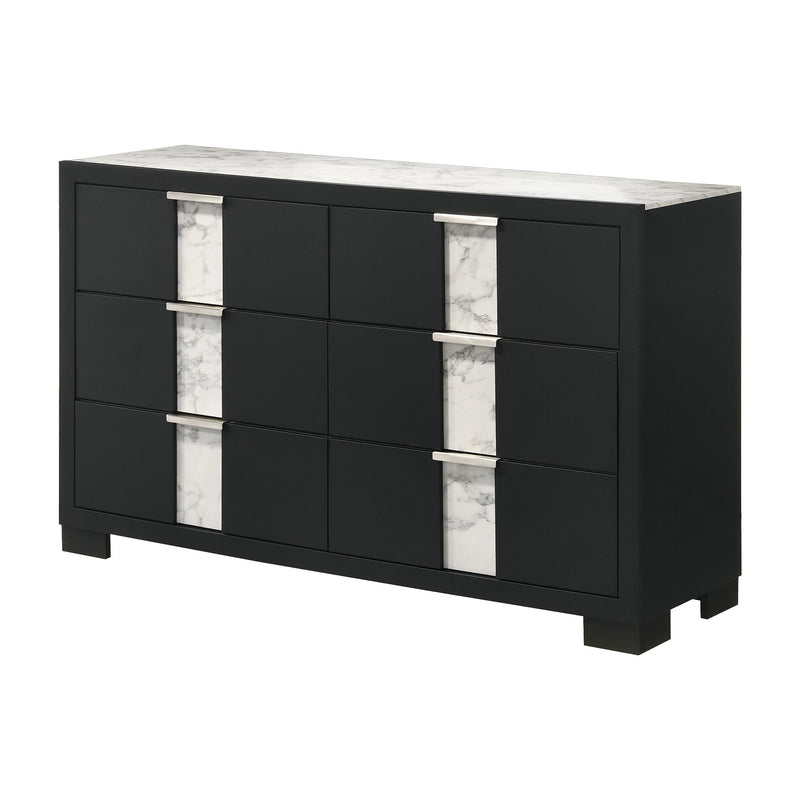  Crown Mark Rangley B6835-1 Dresser - Black IMAGE 1