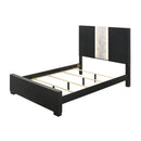  Size_Queen -- Rangley B6835-Q Queen Bed - Black IMAGE 4