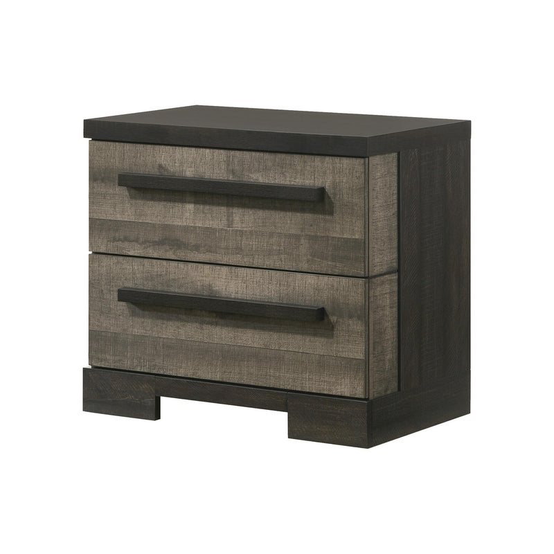  Crown Mark Remington B8160-2 Nightstand - Brown IMAGE 1