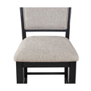  Crown Mark Fulton 2727LG-S-24 Counter Height Chair - Light Grey IMAGE 4